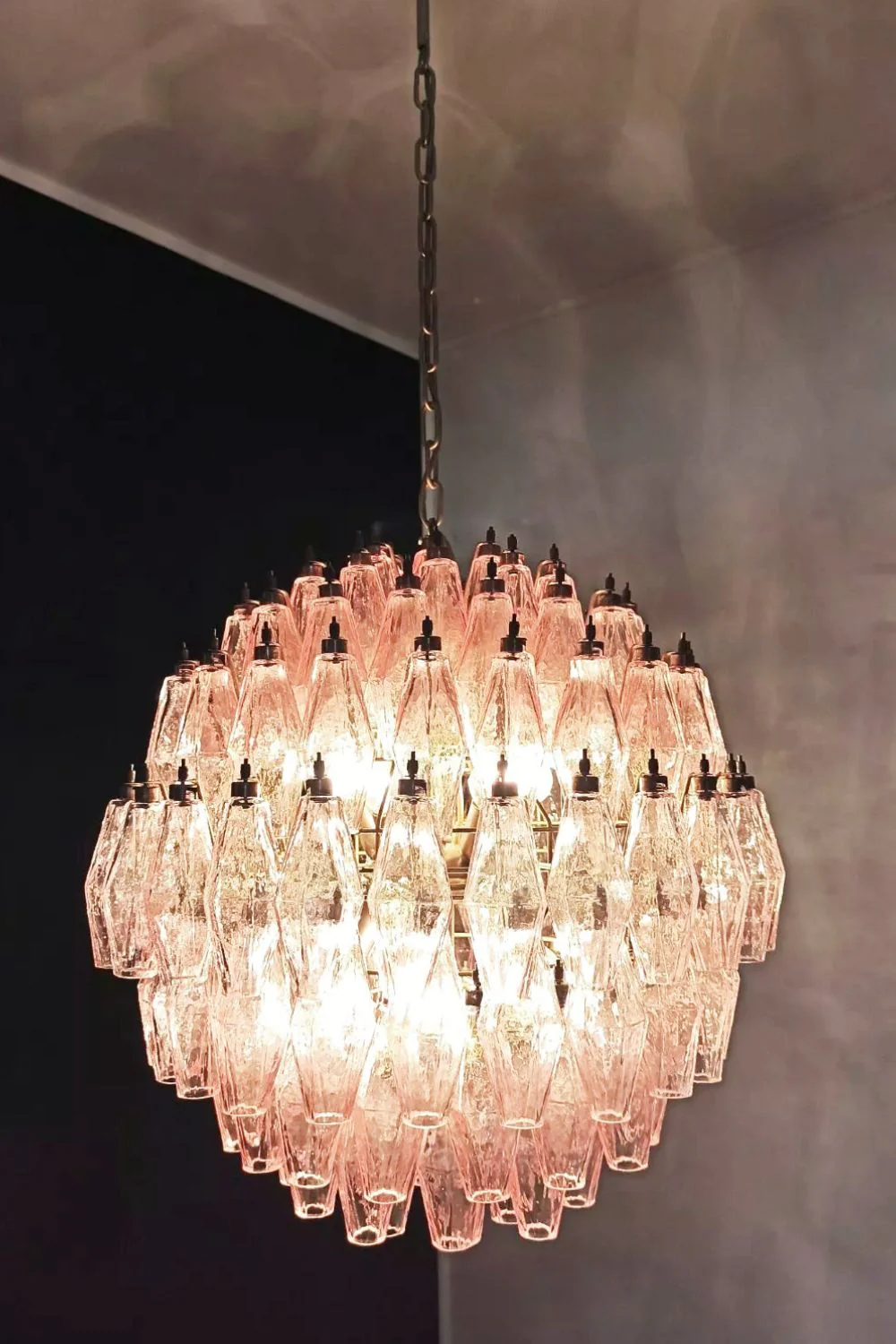 Vintage Art Sphere Chandelier - Image 10