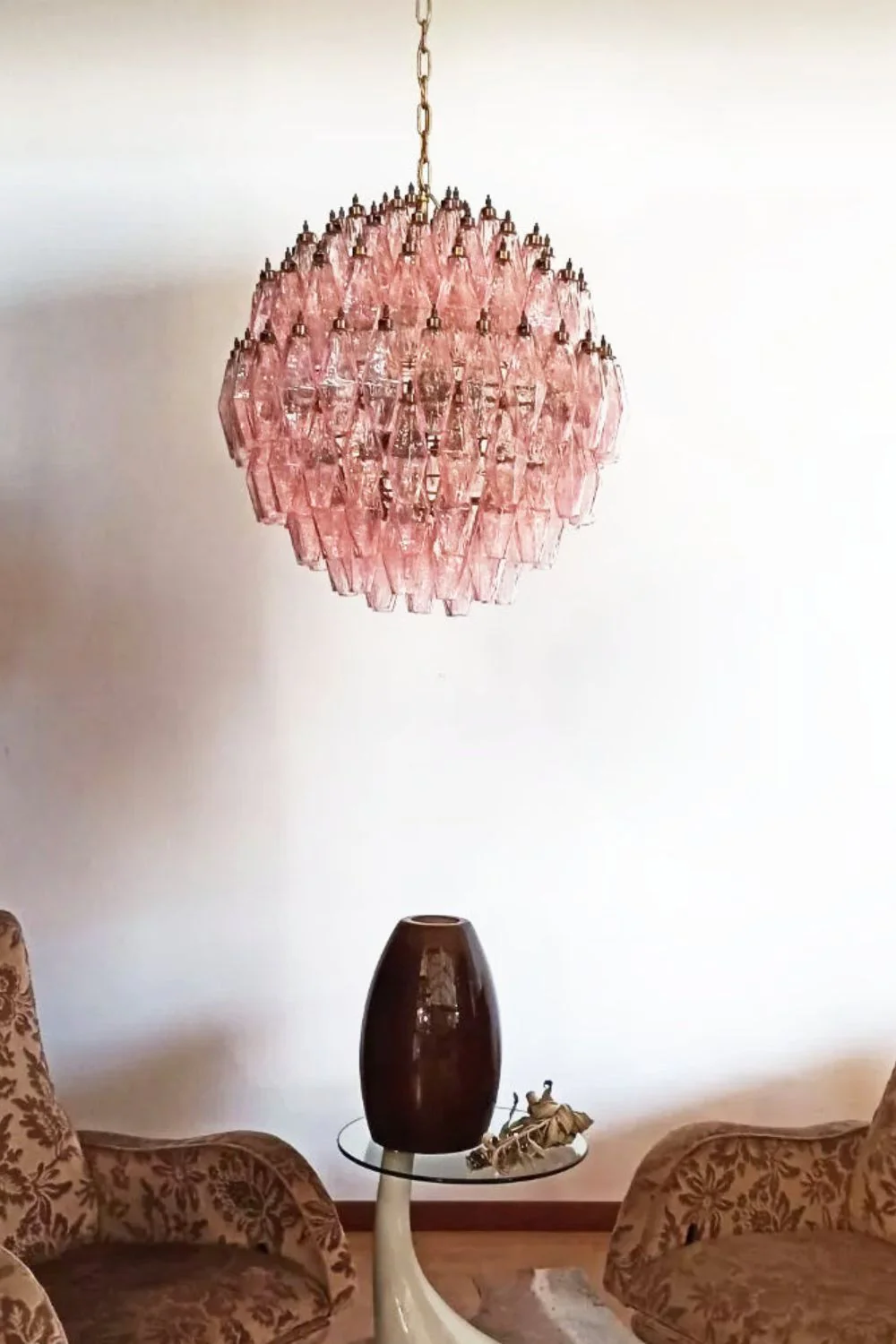 Vintage Art Sphere Chandelier - Image 11