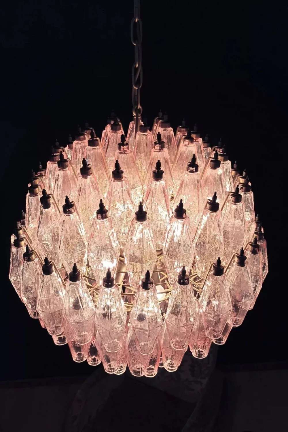 Vintage Art Sphere Chandelier - Image 14