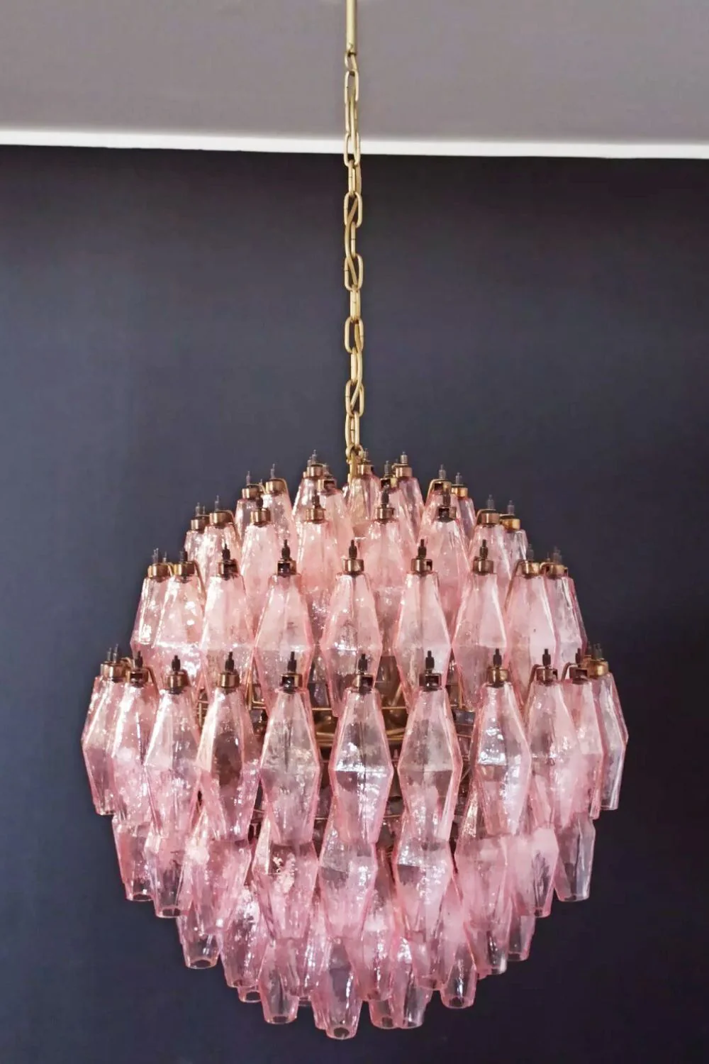 Vintage Art Sphere Chandelier - Image 7