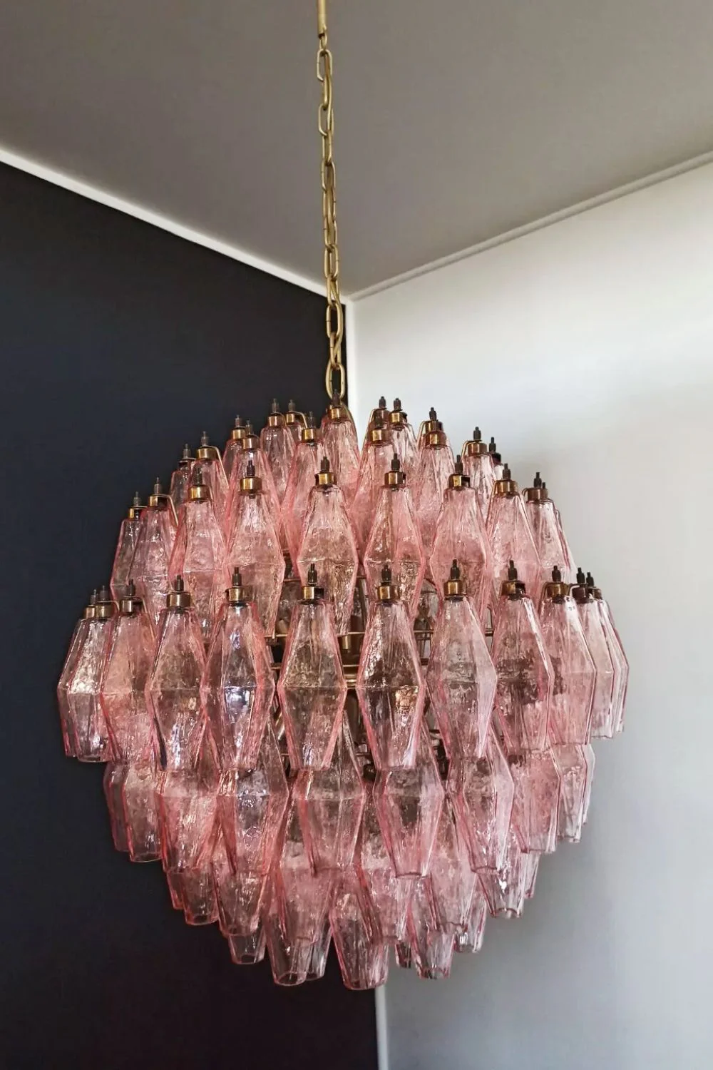 Vintage Art Sphere Chandelier - Image 8
