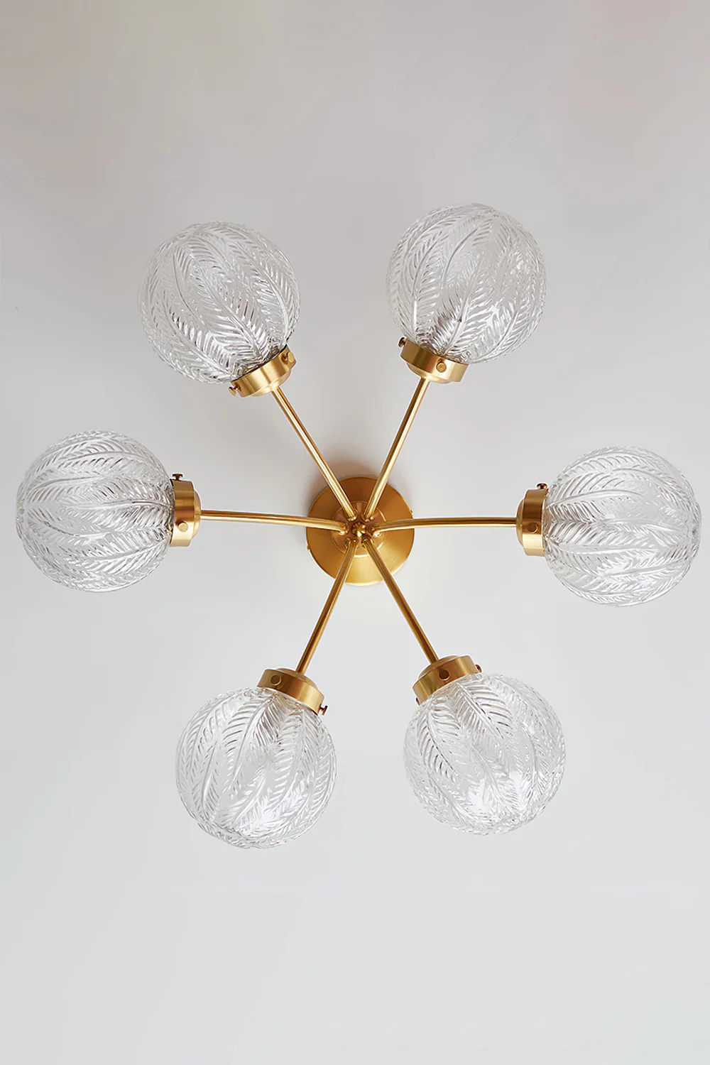 Vintage Glass Ceiling Lamp - Image 14