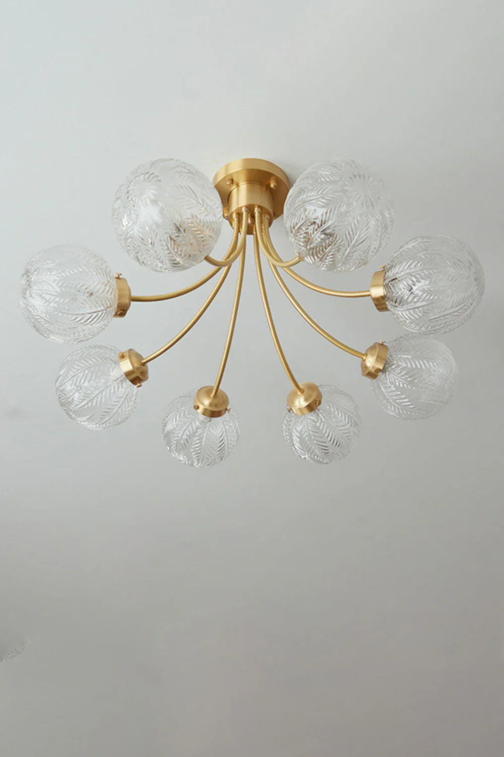 Vintage Glass Ceiling Lamp - Image 18