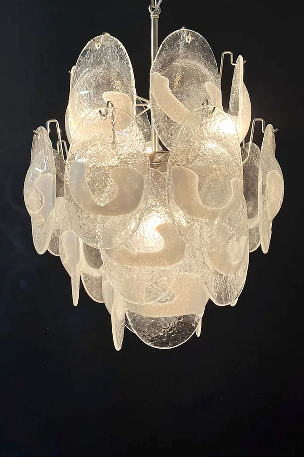 Vintage Italian Art Chandelier - Image 7
