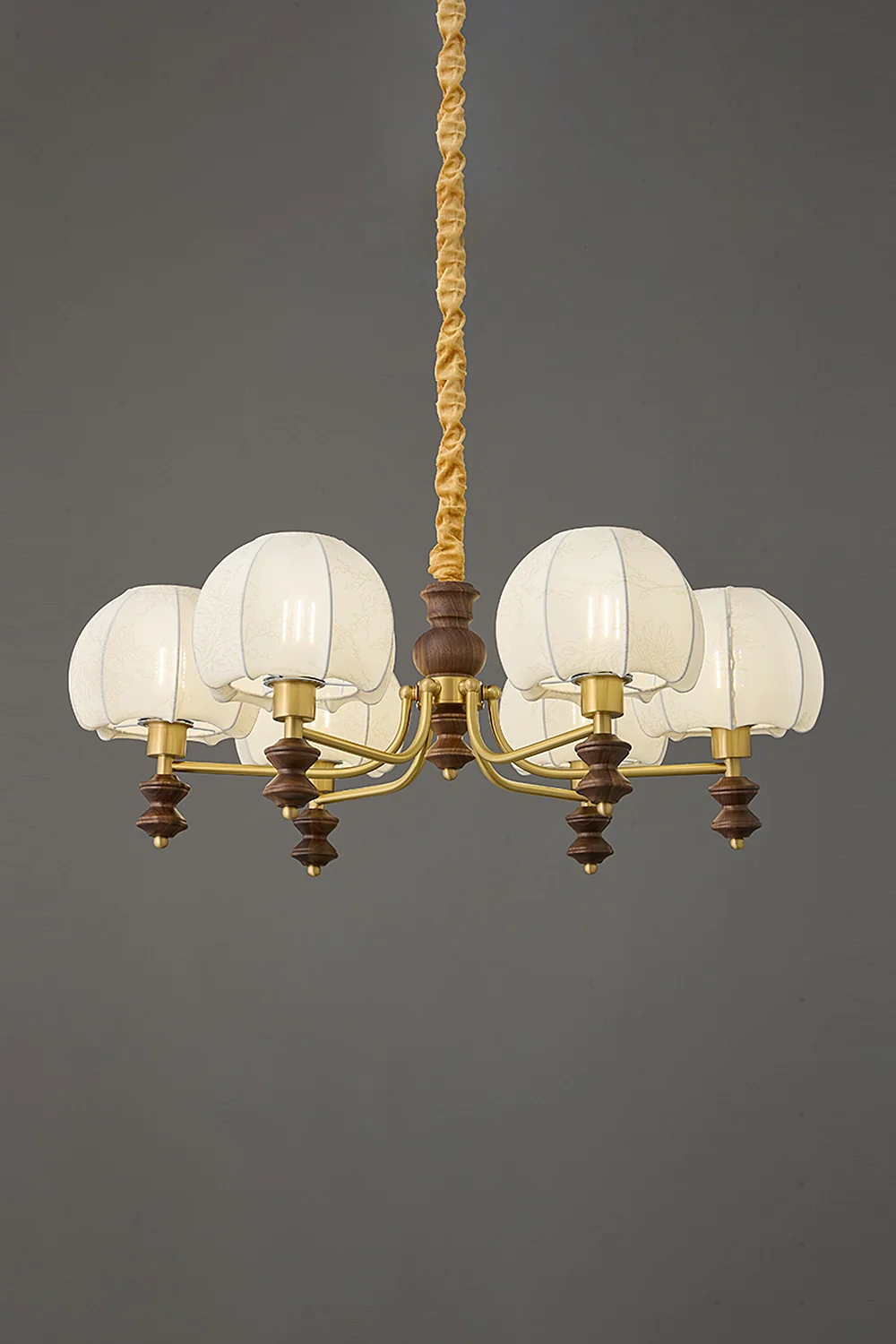 Vintage Mushroom Head Chandelier - Image 8