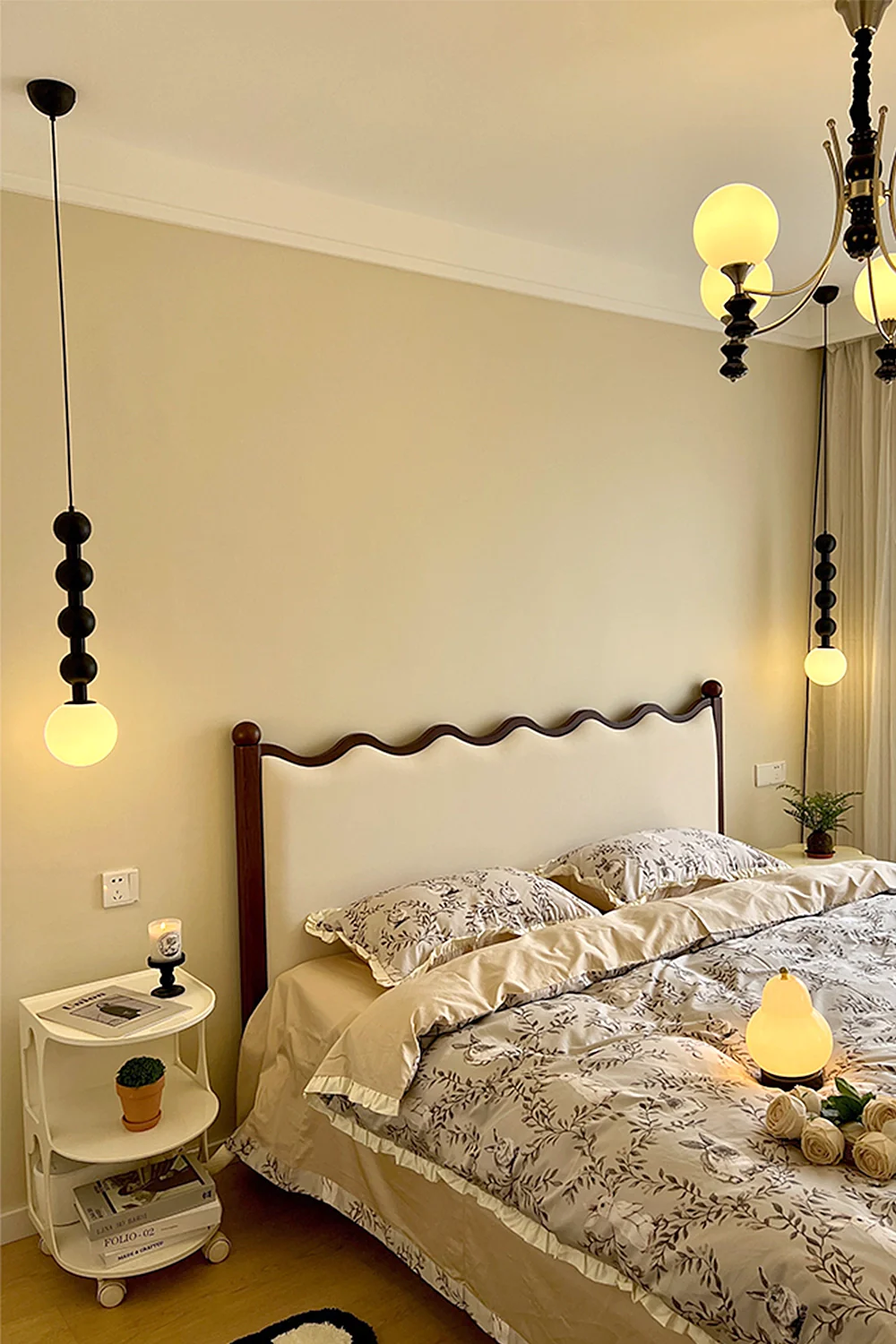 Vintage Spherical Pendant Lamp - Image 15