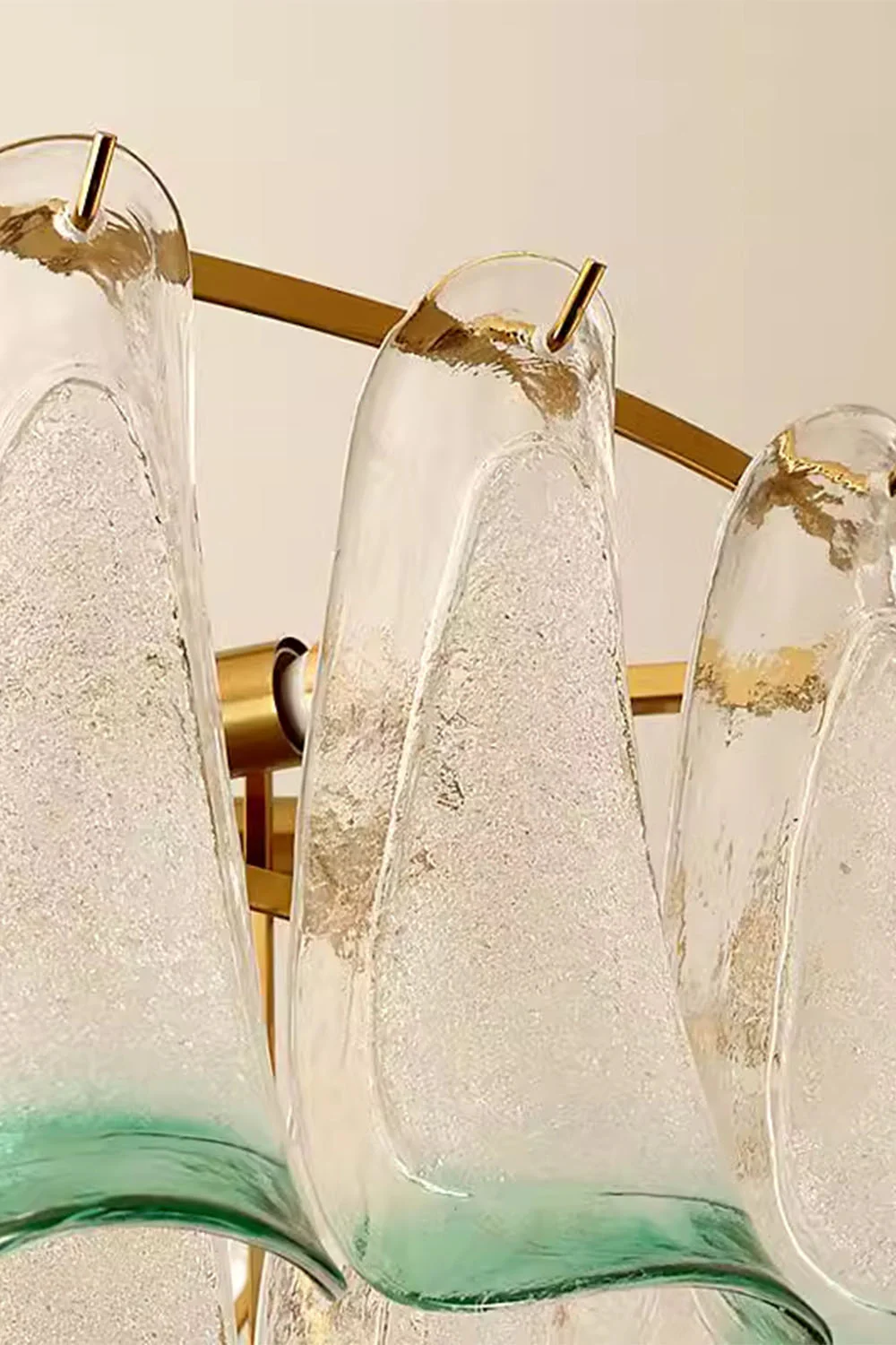 Vistosi-Style Glass Petal Chandelier - Image 15