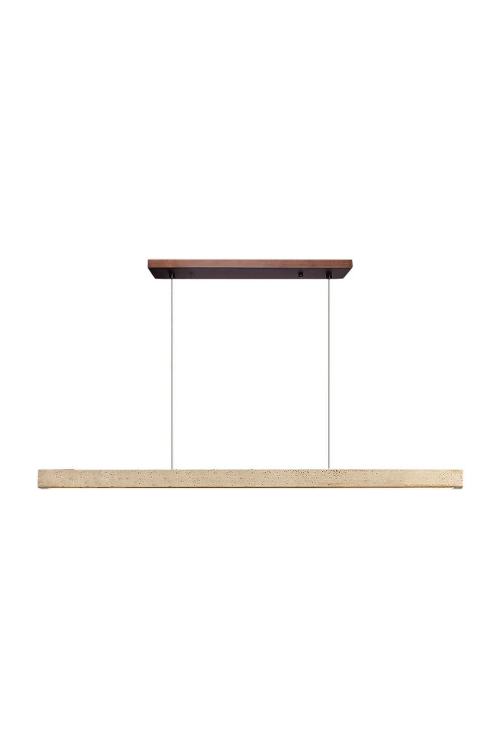 Wabi-sabi Minimalist Long Chandelier - Image 8