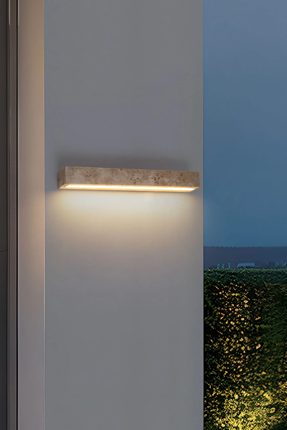 Wabi-Sabi Stone Wall Lamp - Image 4