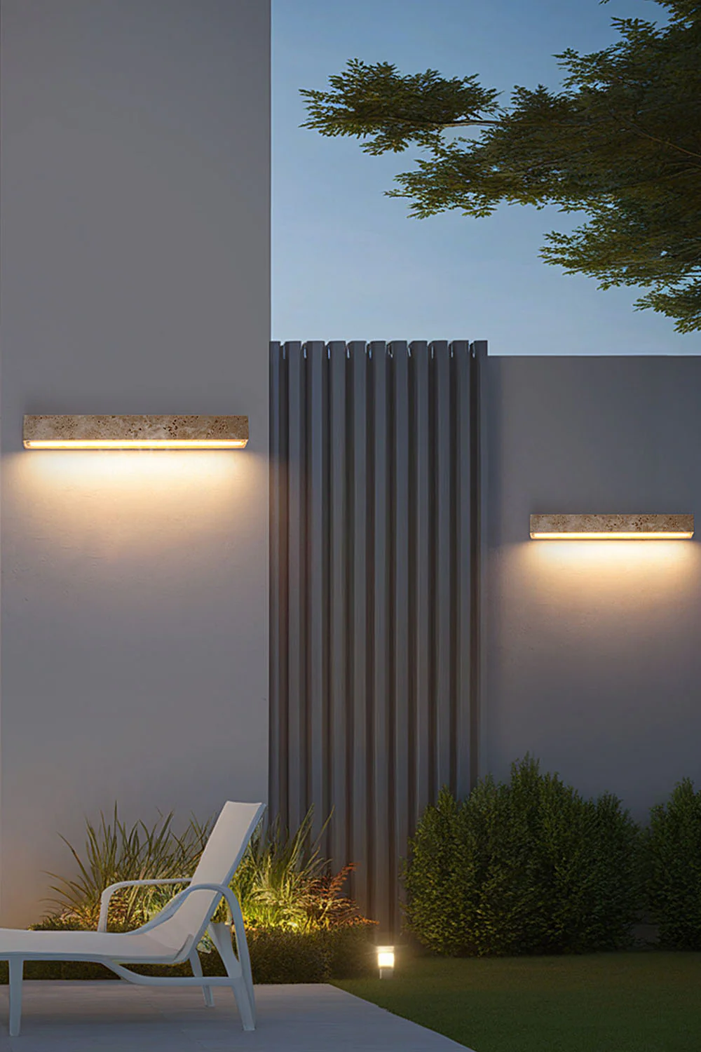 Wabi-Sabi Stone Wall Lamp - Image 5