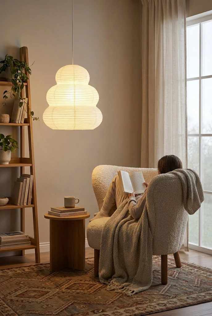 Washi Paper 24N Pendant Light - Image 3