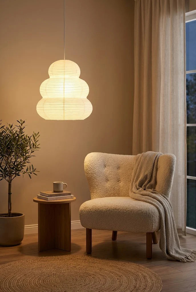 Washi Paper 24N Pendant Light - Image 6