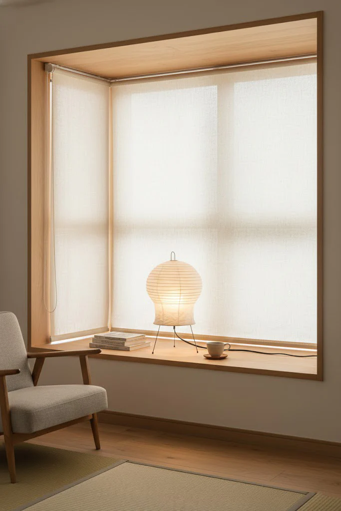 Washi Paper 2N Table Lamp - Image 10