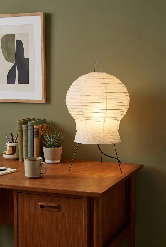 Washi Paper 2N Table Lamp - Image 24