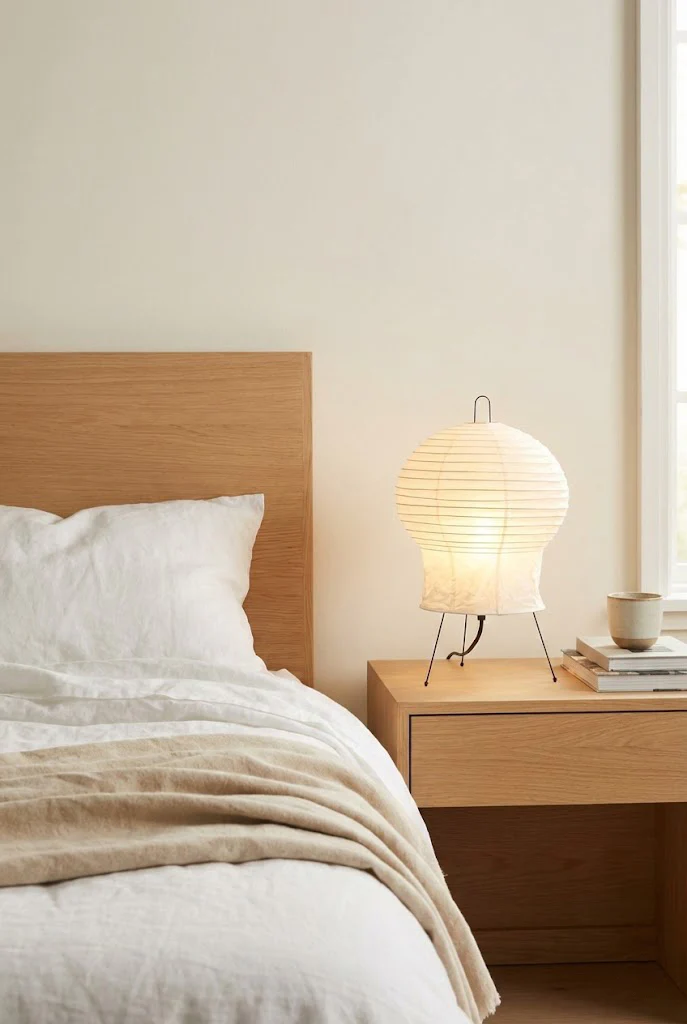 Washi Paper 2N Table Lamp - Image 6