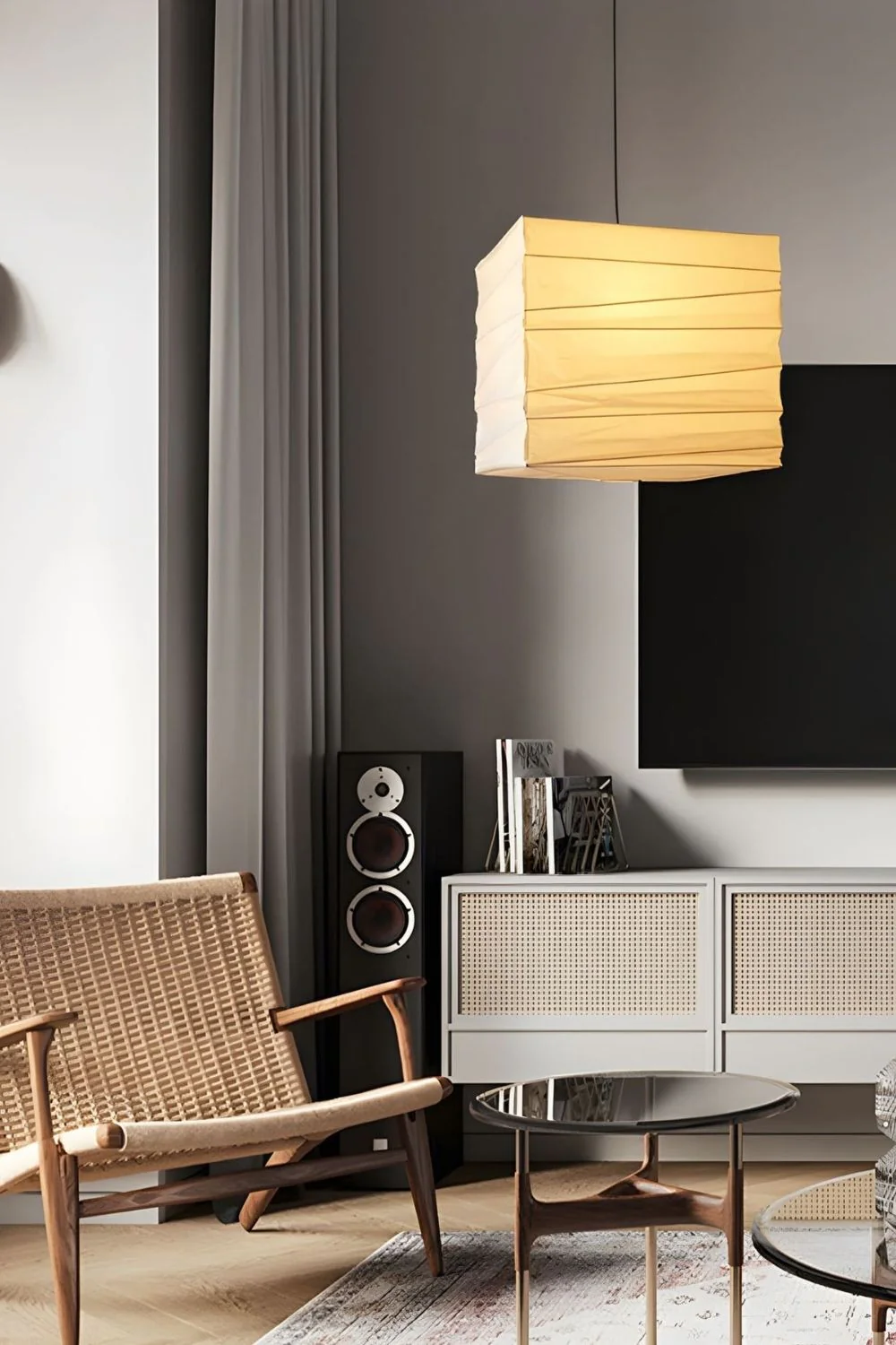 Washi Paper 33X 45X Pendant Light - Image 23