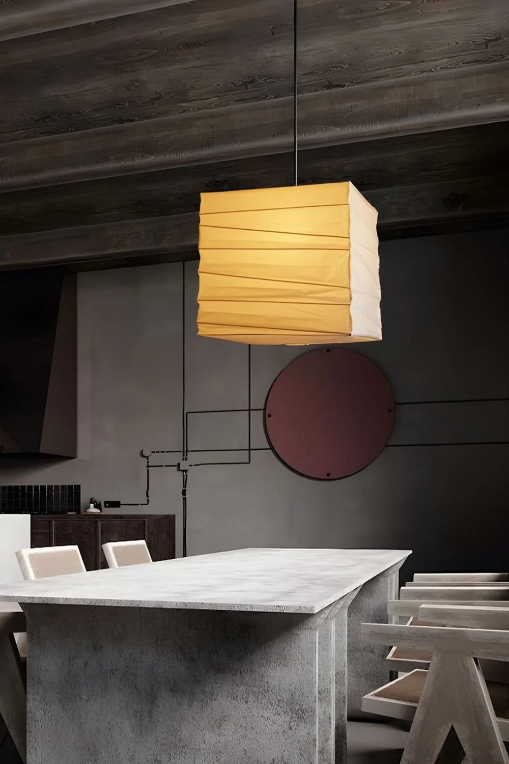 Washi Paper 33X 45X Pendant Light - Image 9