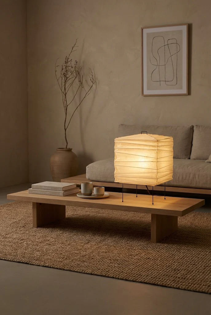 Washi Paper 3X Table Lamp - Image 5