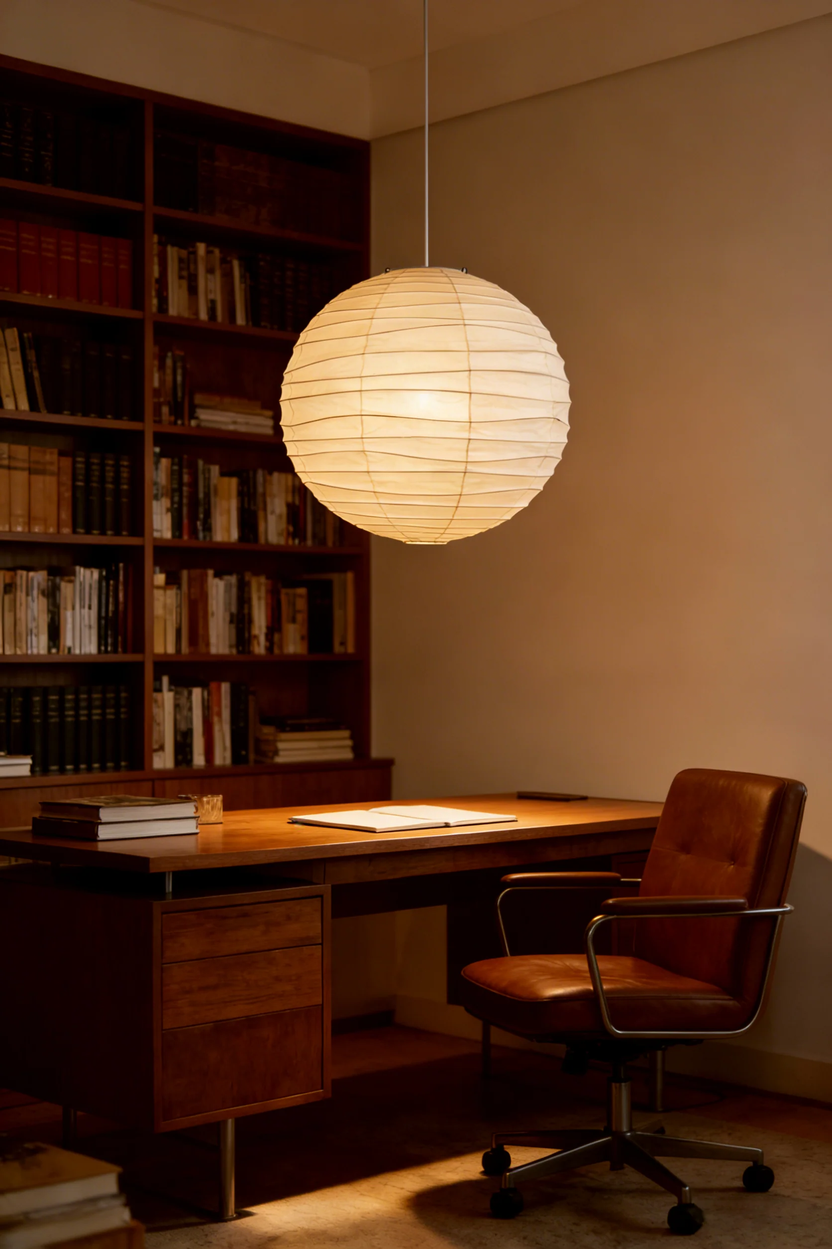 Washi Paper 55D Pendant Lamp - Image 5