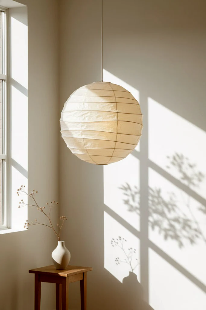 Washi Paper 75D Pendant Lamp - Image 6