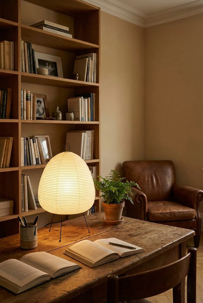 Washi Paper A1 Table Lamp - Image 5