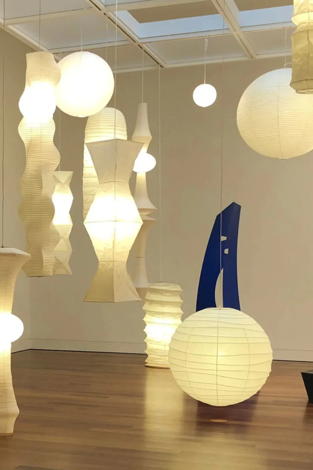 Washi Paper E Ceiling Lamp - Image 26