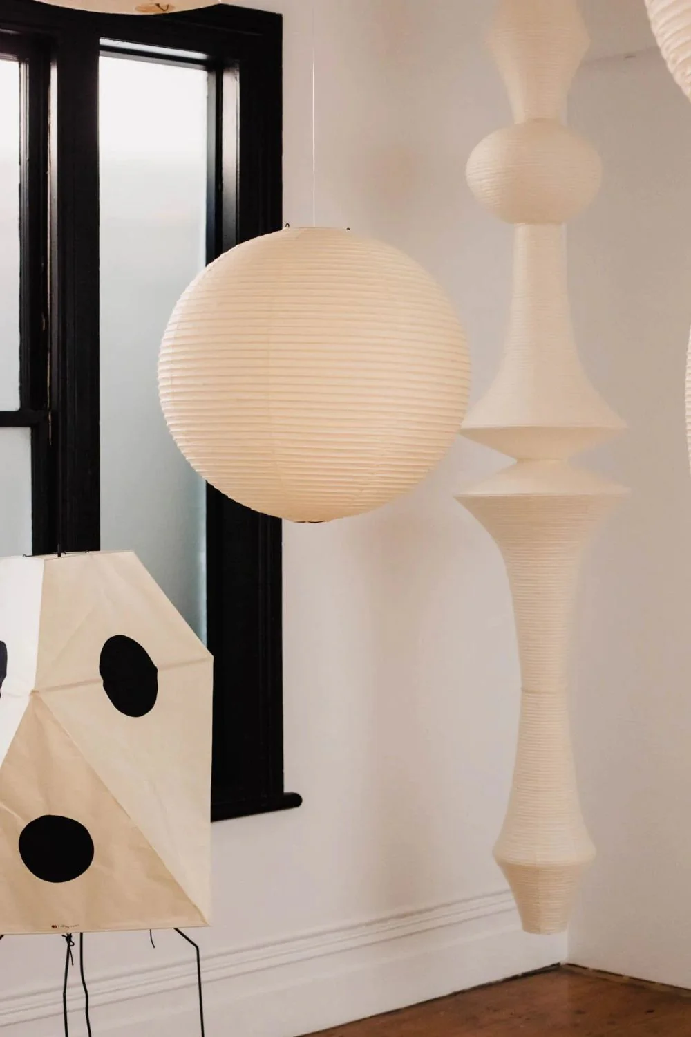 Washi Paper E Ceiling Lamp - Image 3