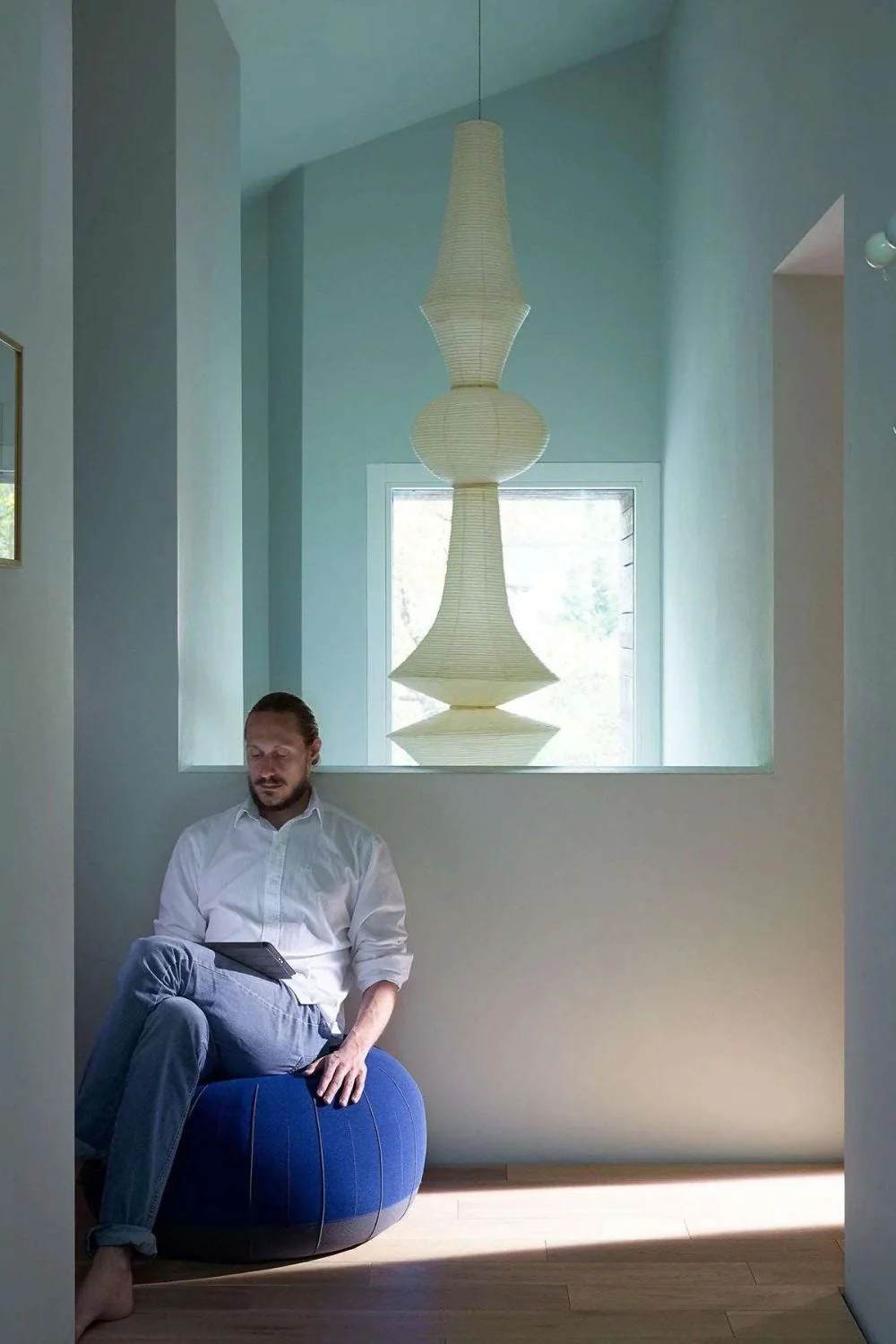 Washi Paper E Ceiling Lamp - Image 30