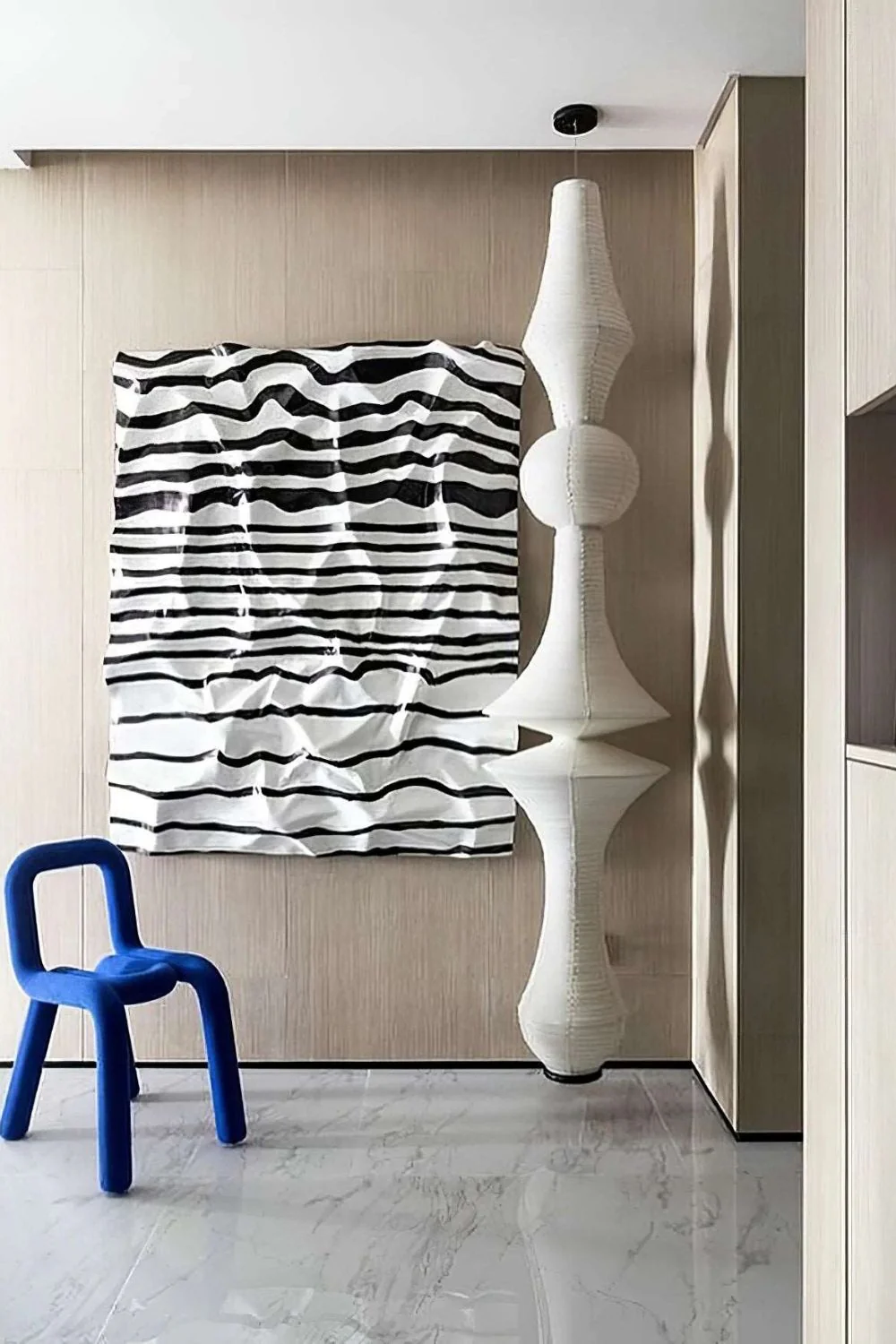 Washi Paper E Ceiling Lamp - Image 34