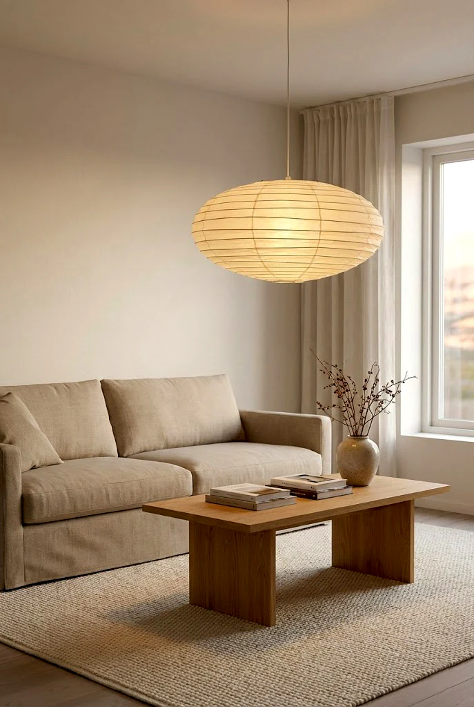 Washi Paper EN Series Pendant Light - Image 10