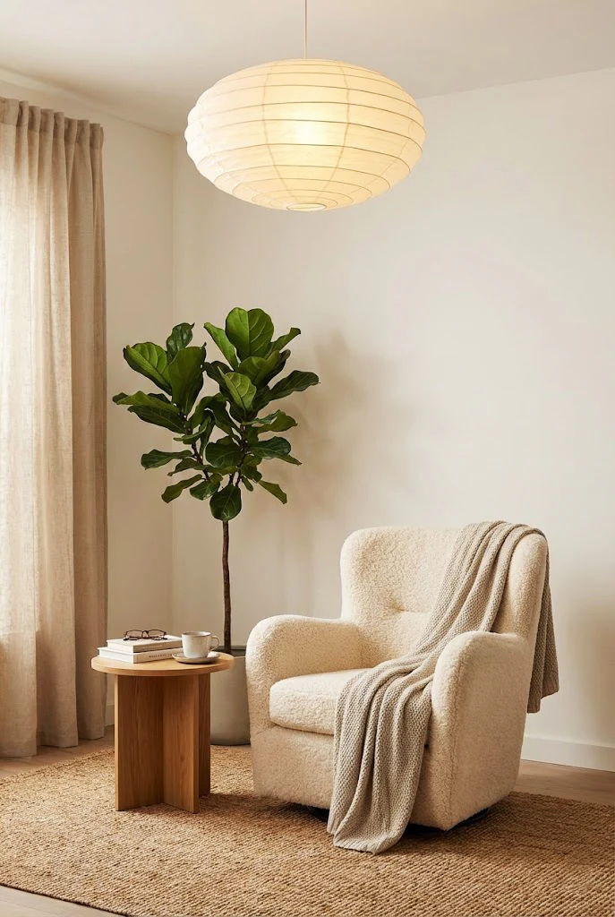 Washi Paper EN Series Pendant Light - Image 11