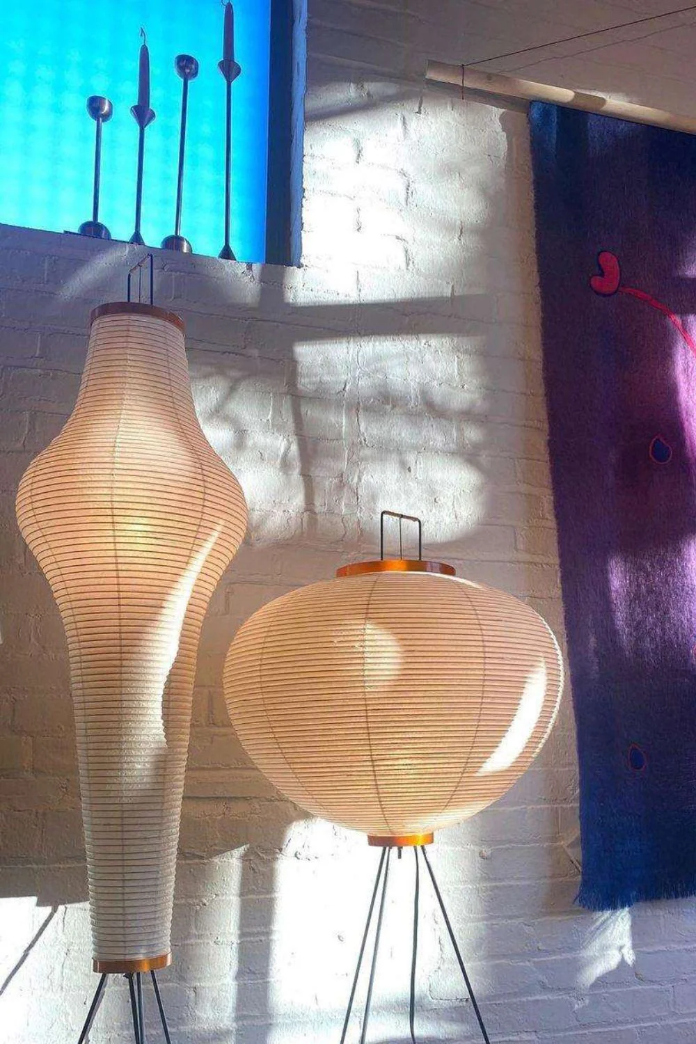 Washi Paper Series Floor Lamp - Image 26