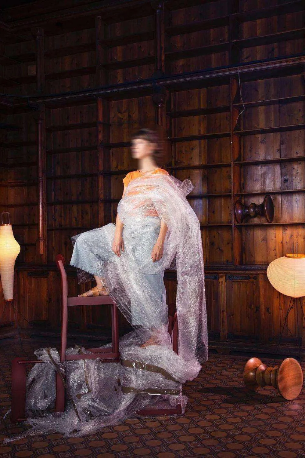Washi Paper Series Floor Lamp - Image 31