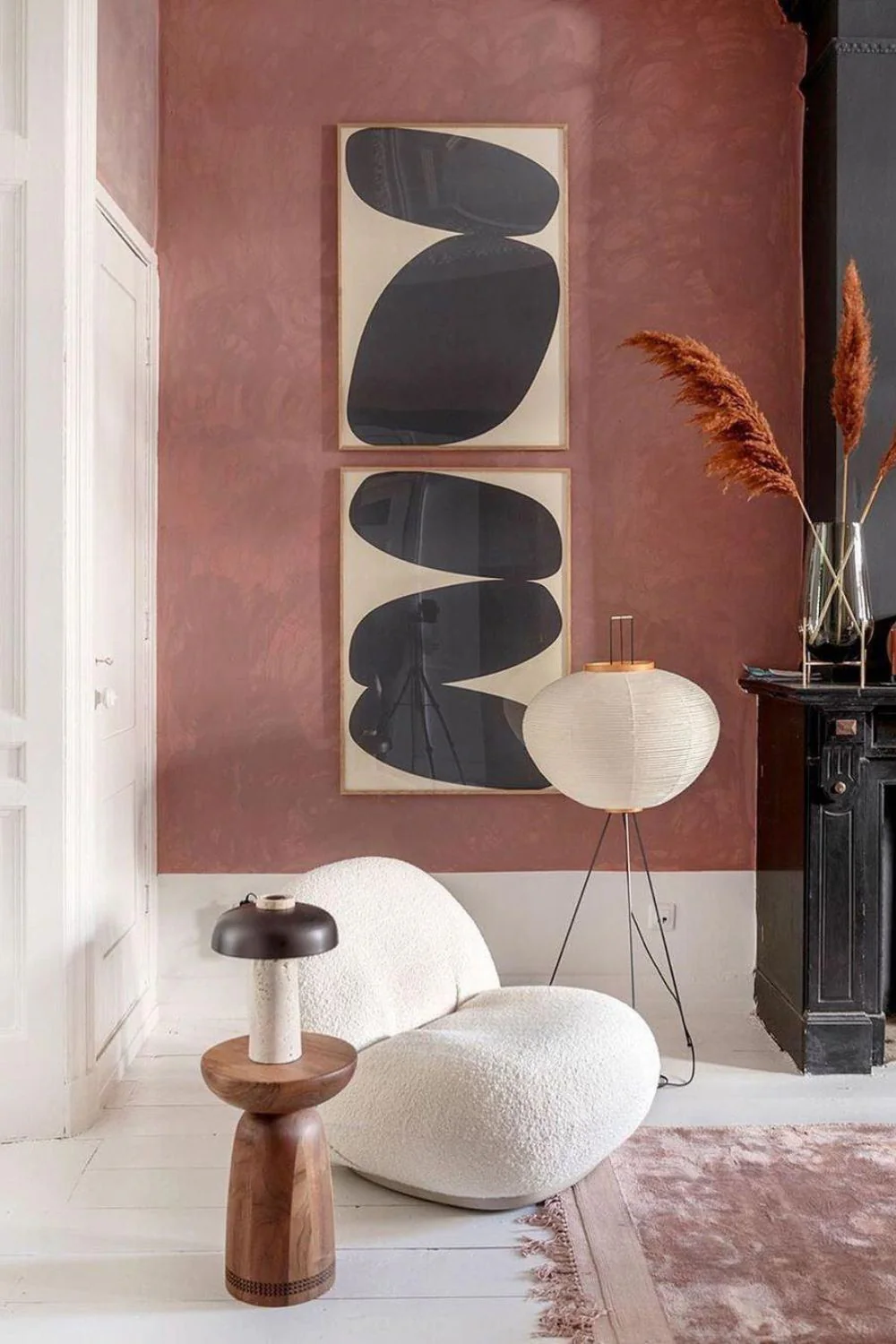 Washi Paper Series Floor Lamp - Image 4
