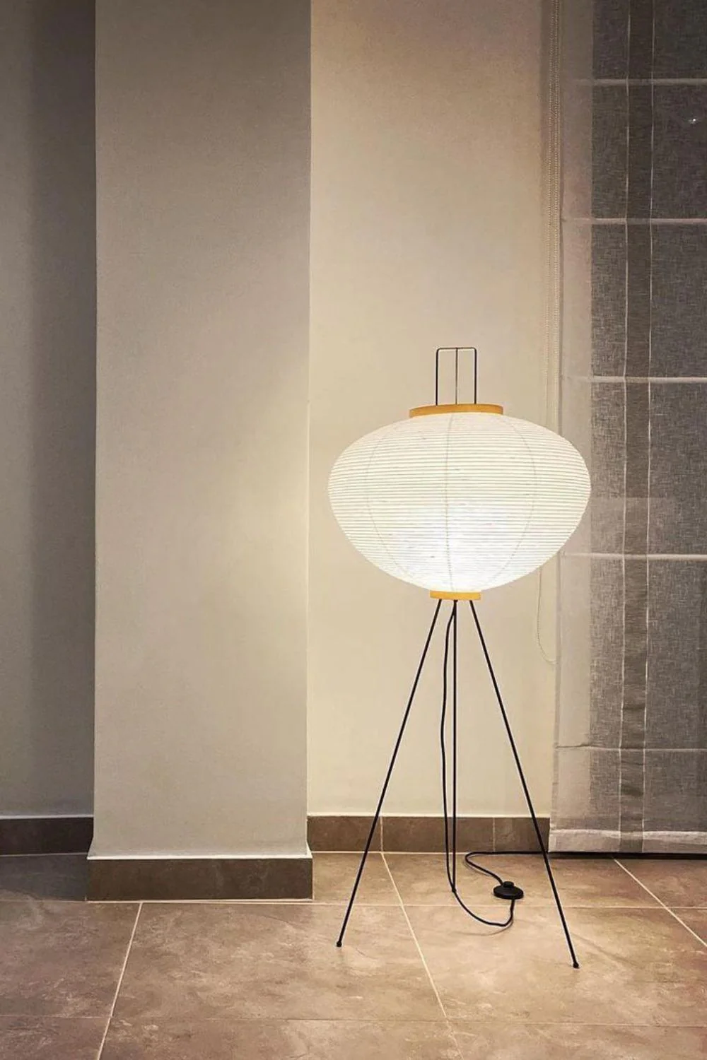 Washi Paper Series Floor Lamp - Image 8