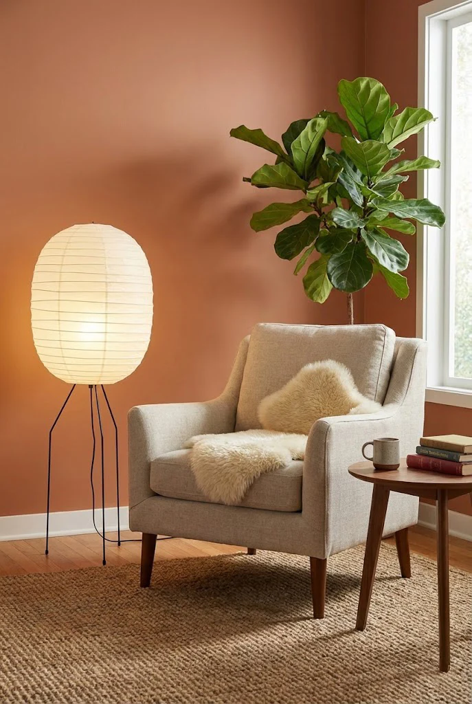 Washi Paper UF3-DL Floor Lamp - Image 3