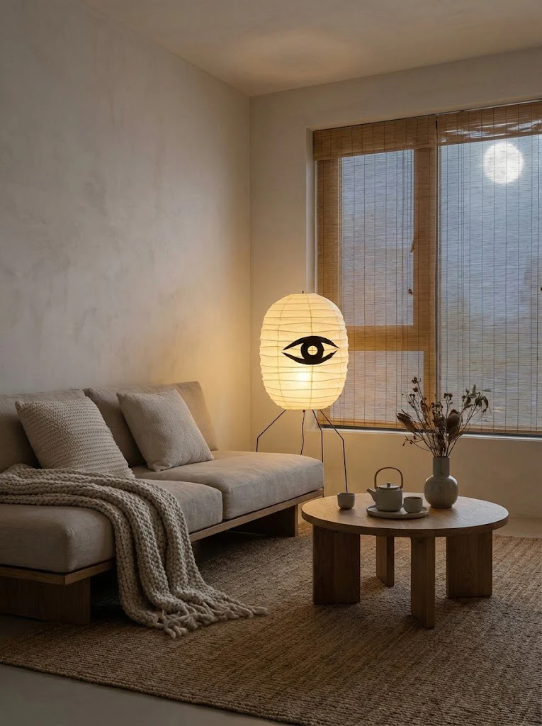 Washi Paper UF3-DL Floor Lamp - Image 7