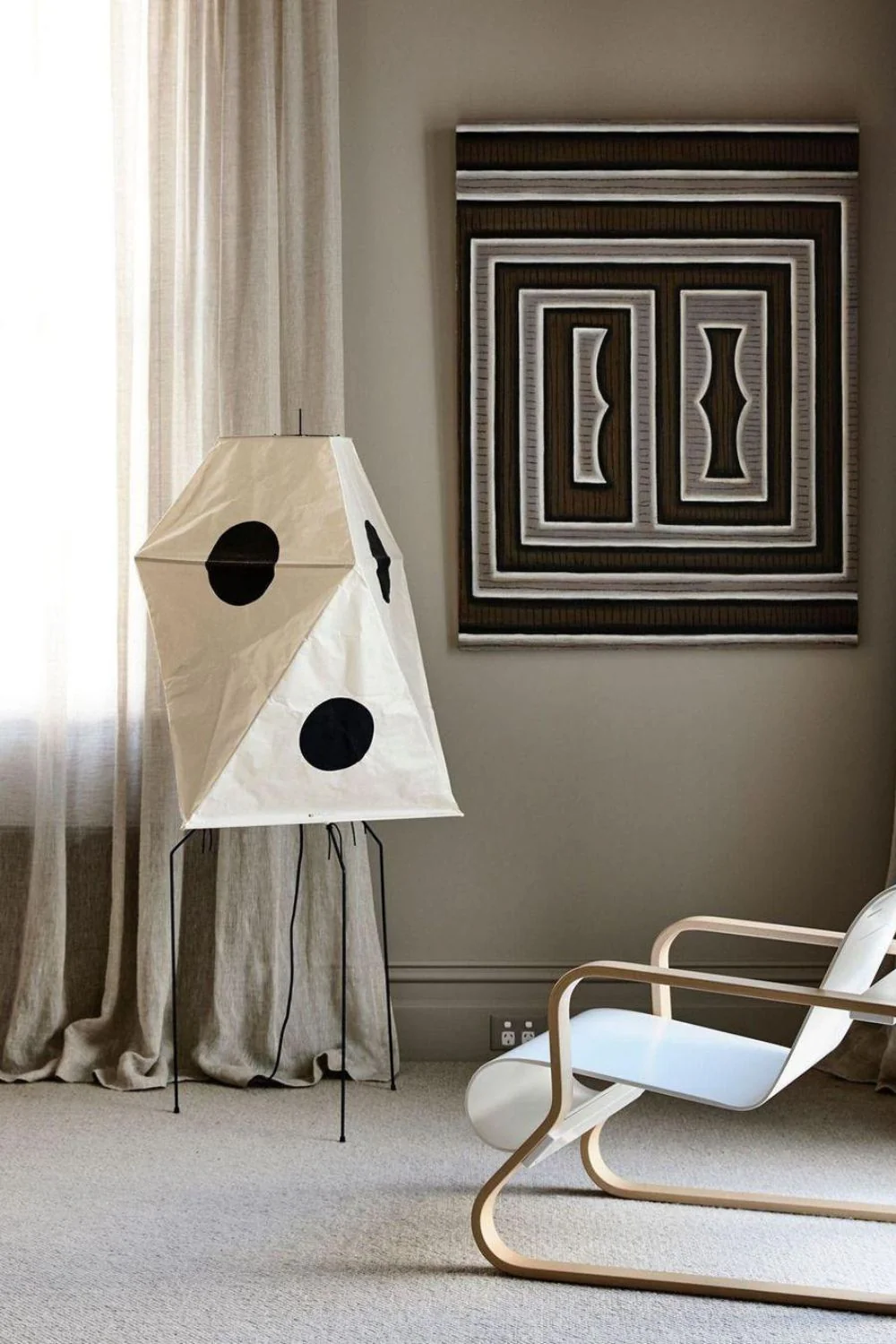 Washi Paper UF3-Q Floor Lamp - Image 22