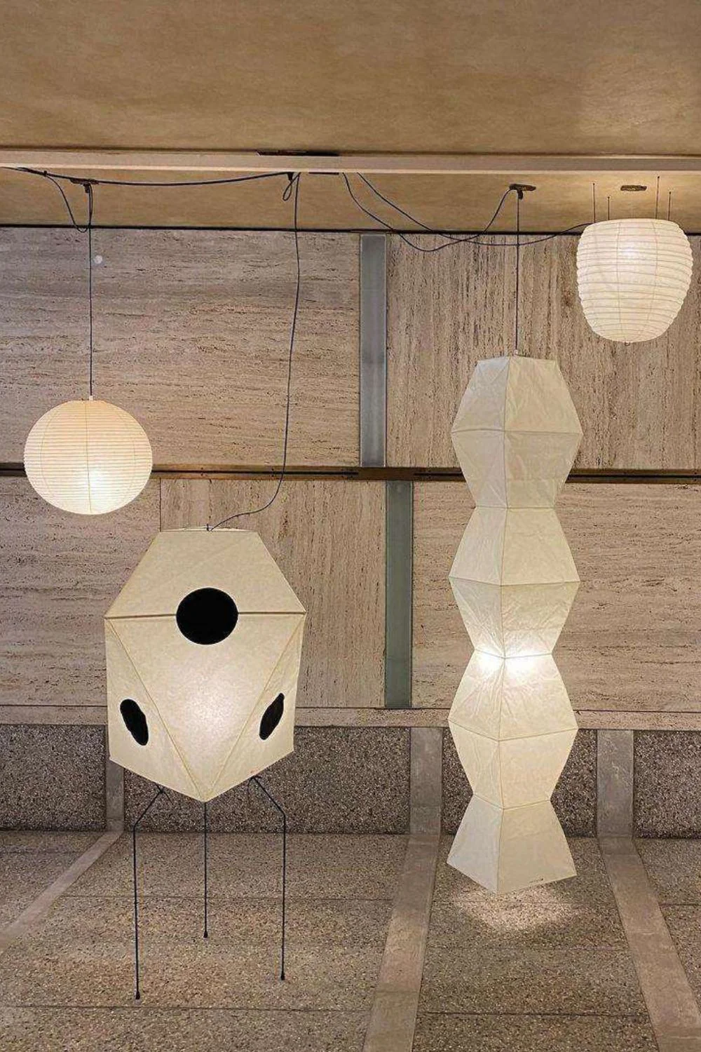 Washi Paper UF3-Q Floor Lamp - Image 5