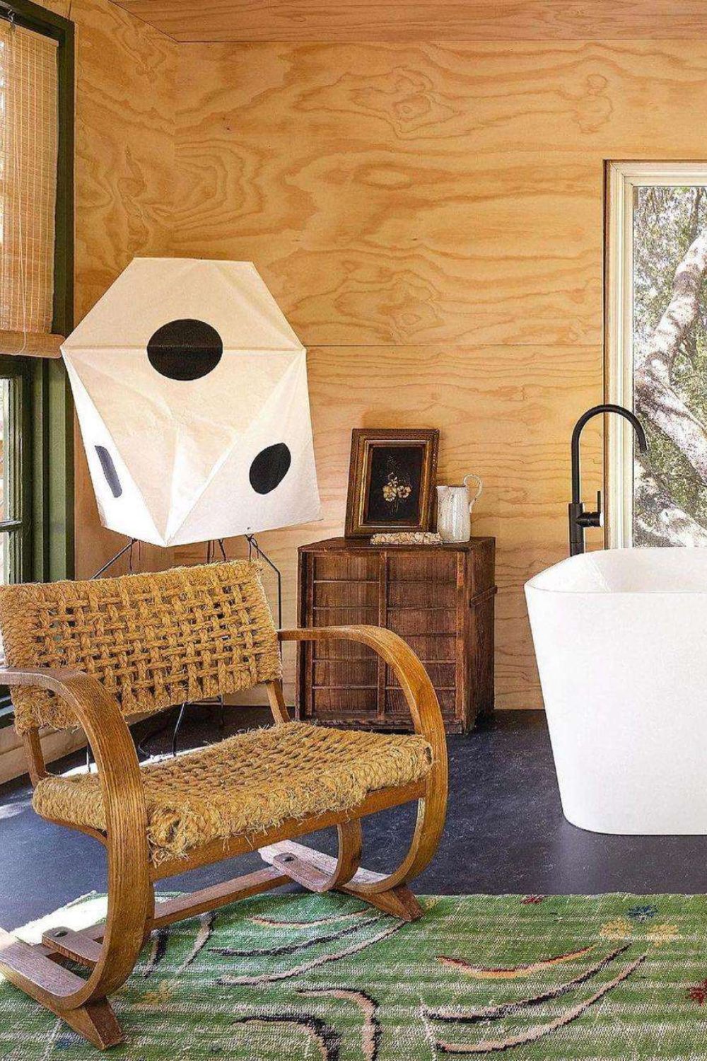 Washi Paper UF3-Q Floor Lamp - Image 7