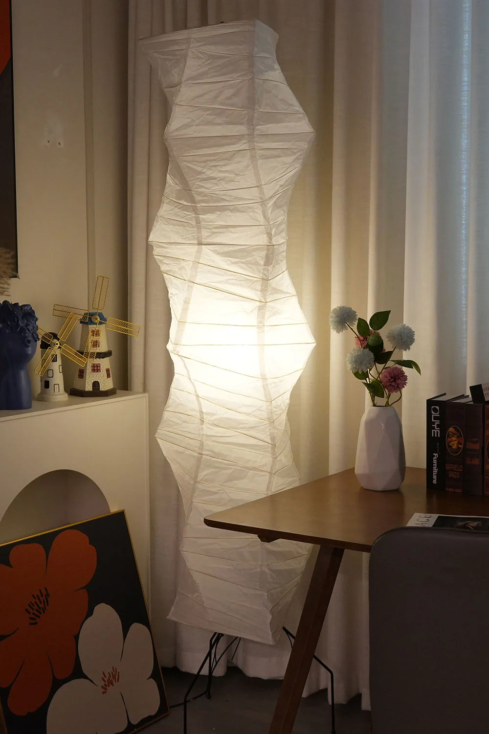 Washi Paper UF4-33N Floor Lamp - Image 29