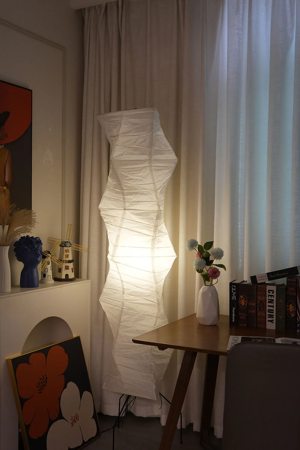 Washi Paper UF4-33N Floor Lamp - Image 30