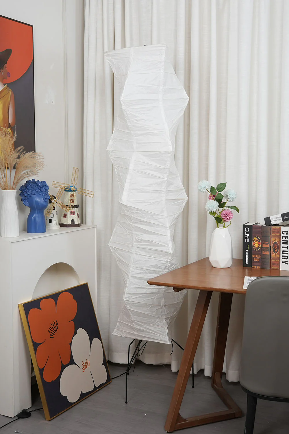 Washi Paper UF4-33N Floor Lamp - Image 32