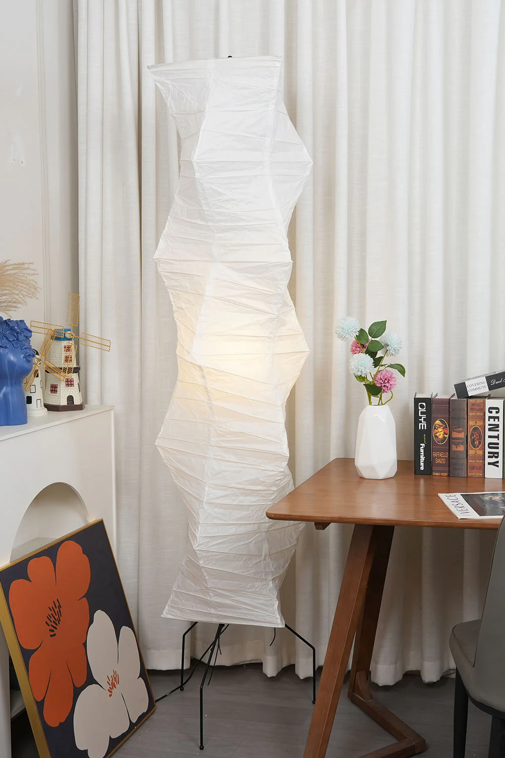 Washi Paper UF4-33N Floor Lamp - Image 36