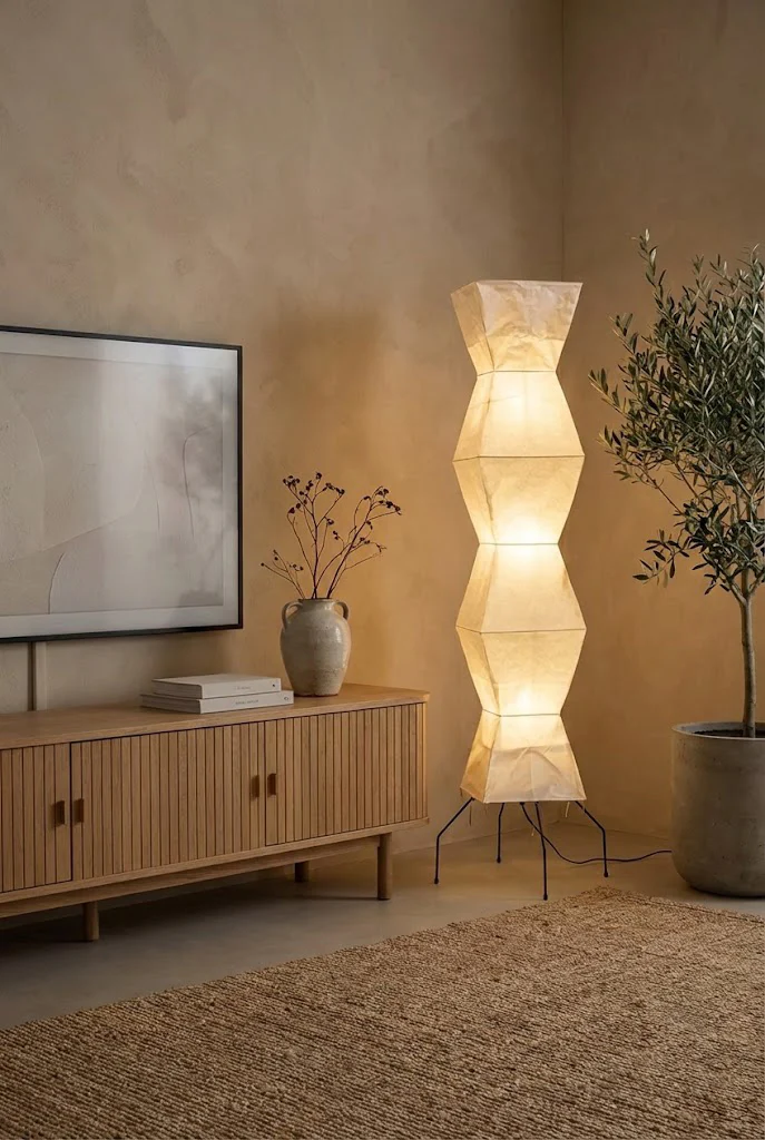 Washi Paper UF4 Floor Lamp - Image 10