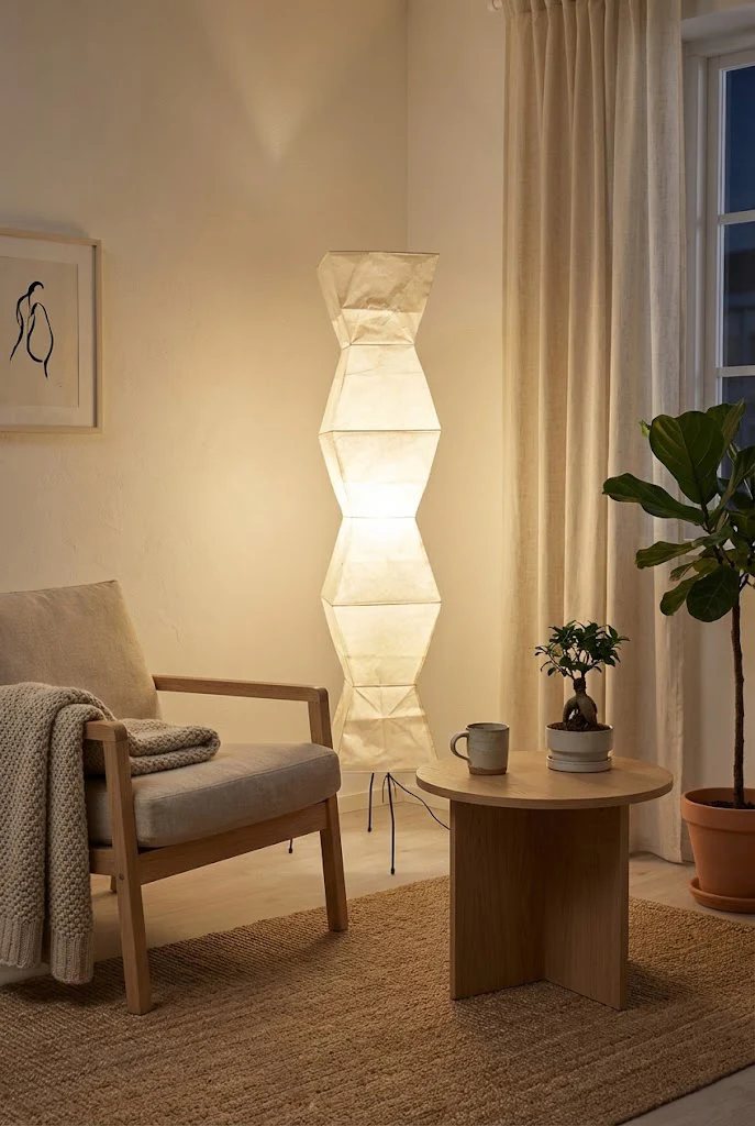 Washi Paper UF4 Floor Lamp - Image 14