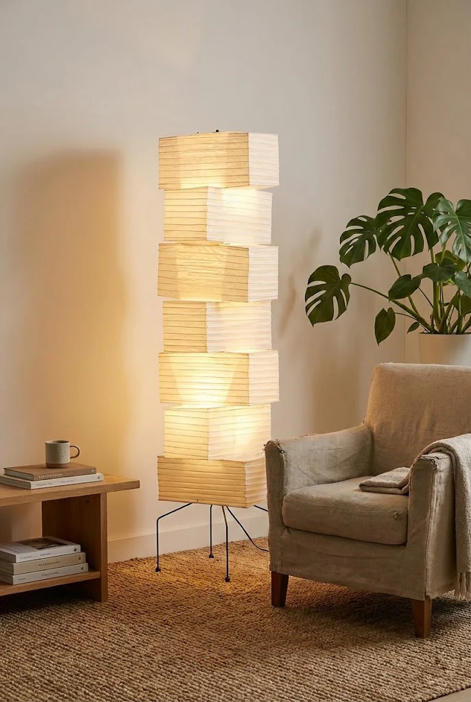 Washi Paper UF4-L10 Floor Lamp - Image 4