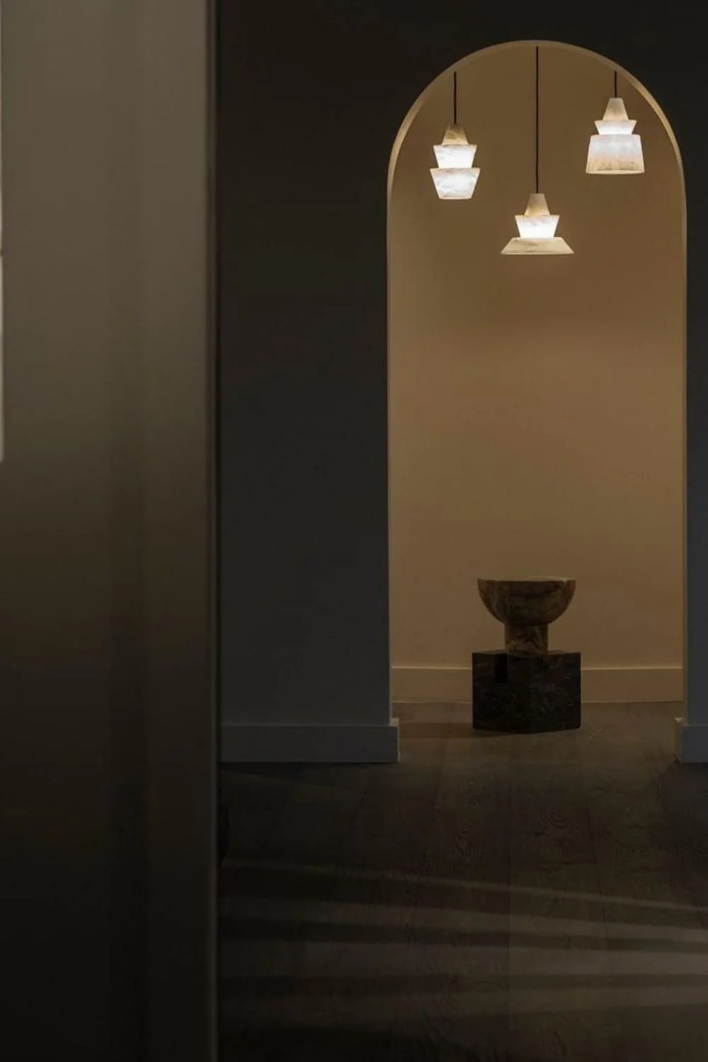 White Alabaster Pendant Light - Image 13