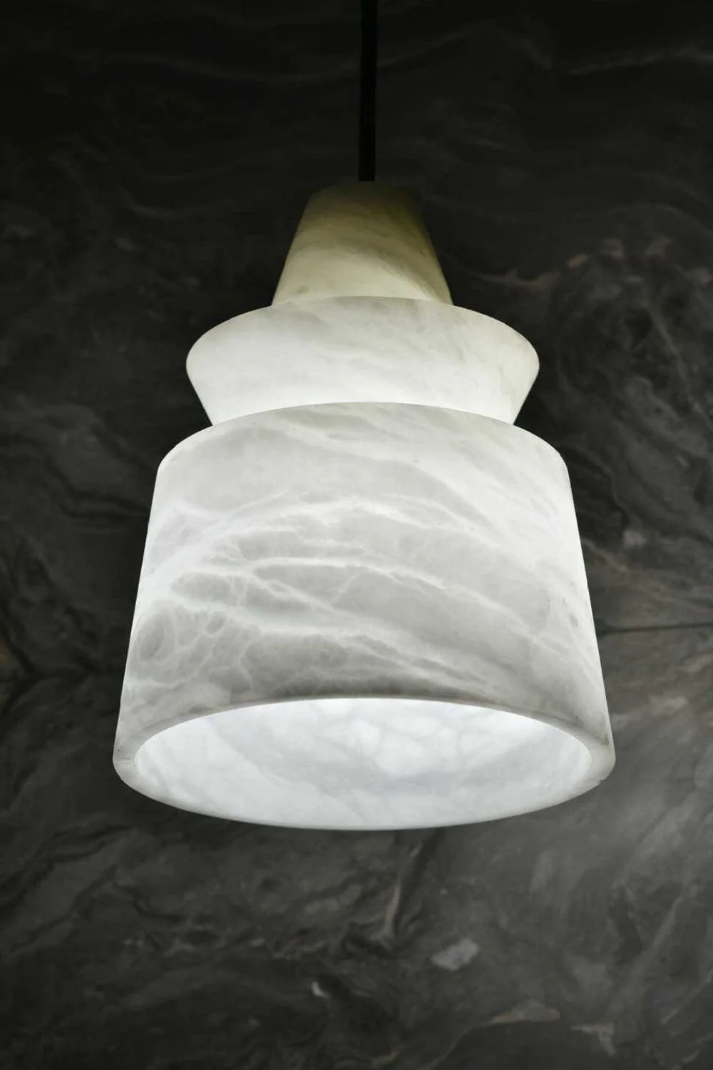 White Alabaster Pendant Light - Image 17