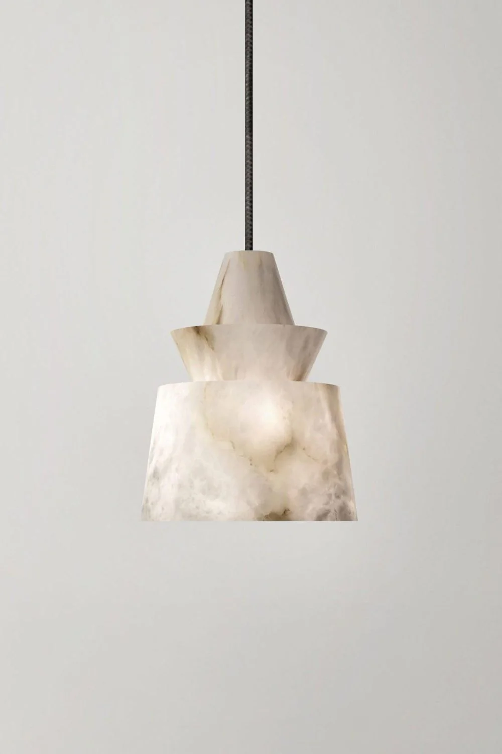 White Alabaster Pendant Light - Image 19